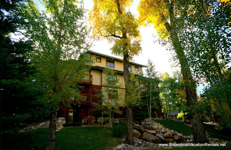 Rental exterior at Steamboat Vacation Rentals.