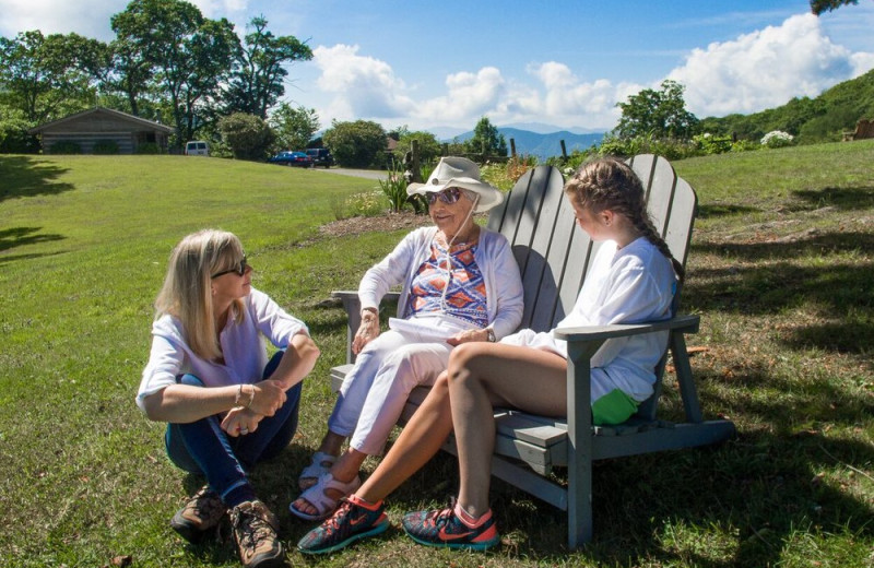 Family at Cataloochee Ranch.