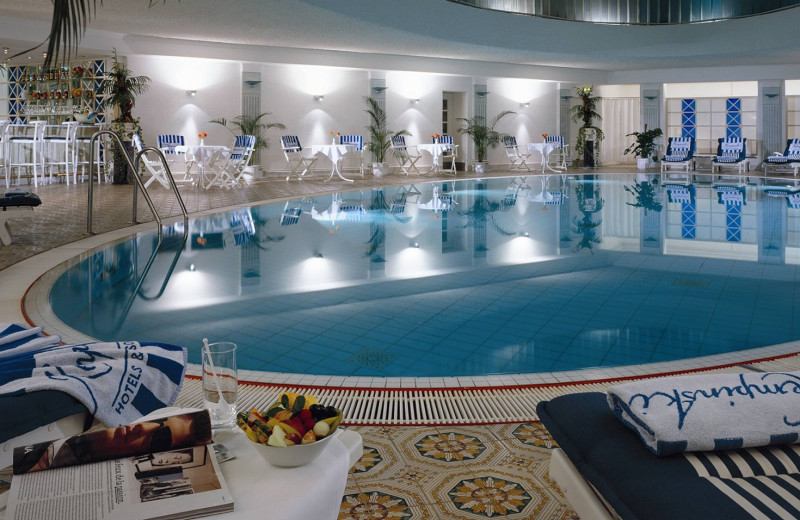 Indoor pool at Kempinski Hotel Bristol.