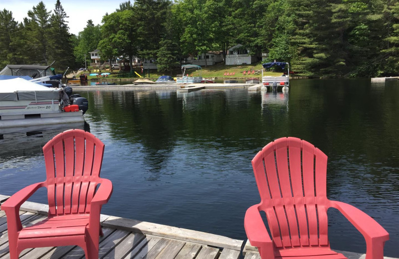 Dock at Little Hawk Resort 