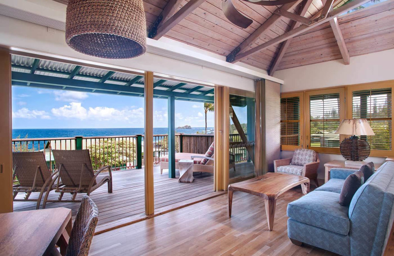 Guest room at Travaasa Hana, Maui.