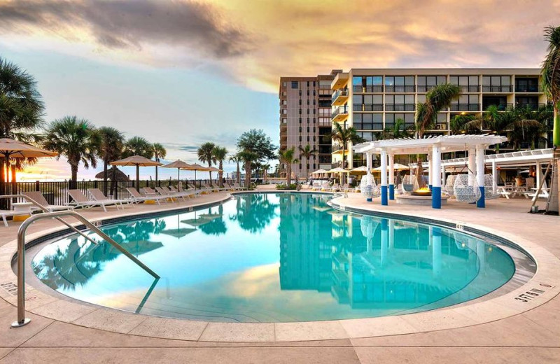 Outdoor pool at Sirata Beach Resort.