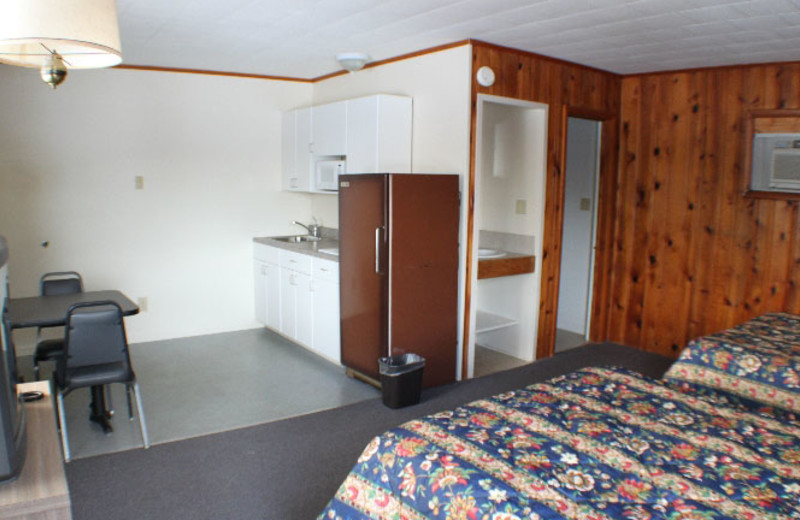 Guest room at Capri Village Resort.