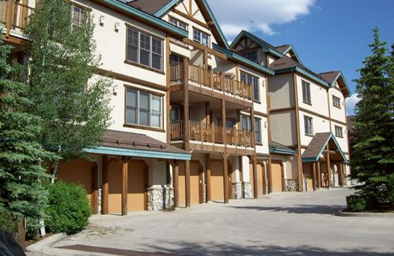 Vacation rental exterior at Breckenridge Central Lodging.