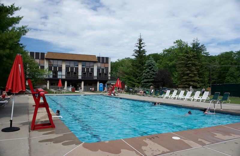 Outdoor pool at Split Rock Resort & Golf Club.