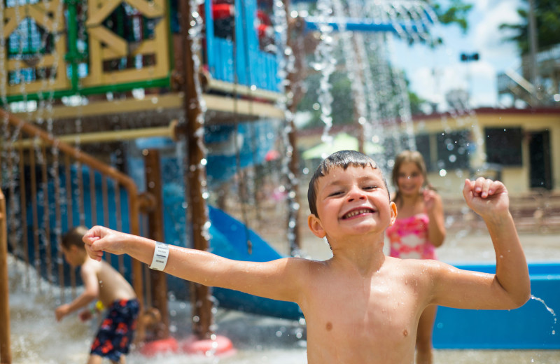 Outdoor water park at Chula Vista Resort.