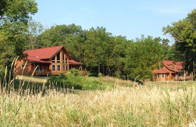 Exterior view of Red Cedar Lodge.