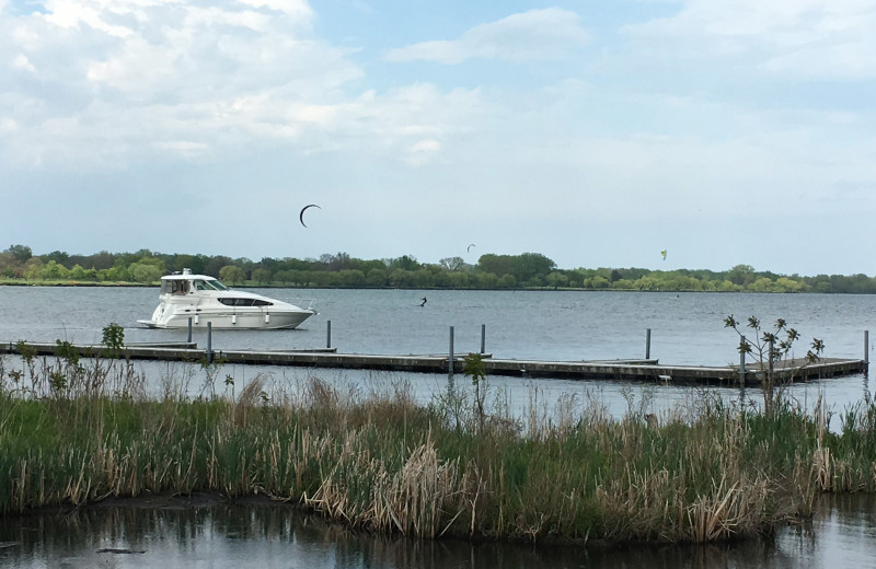 Lake view at Cobtree Vacation Rental Homes.