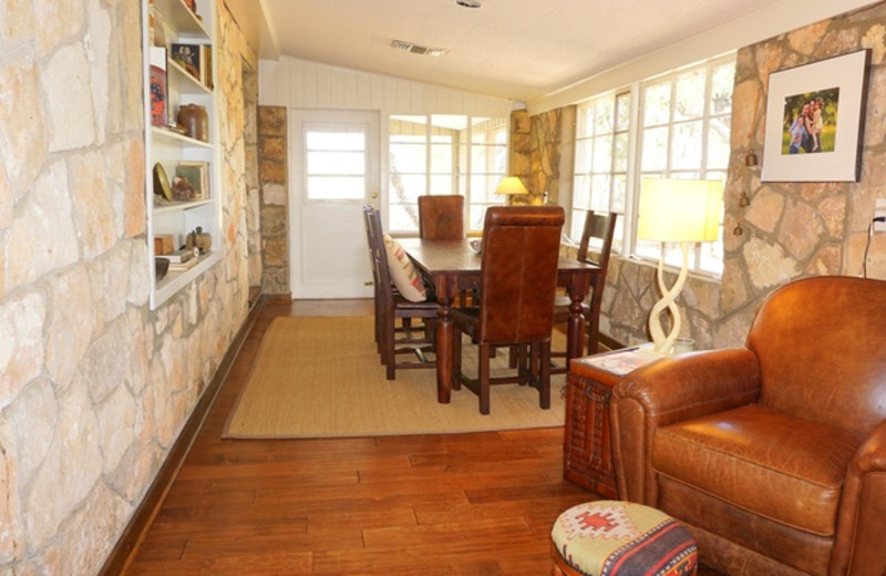 Dining room at Encino Ranch.