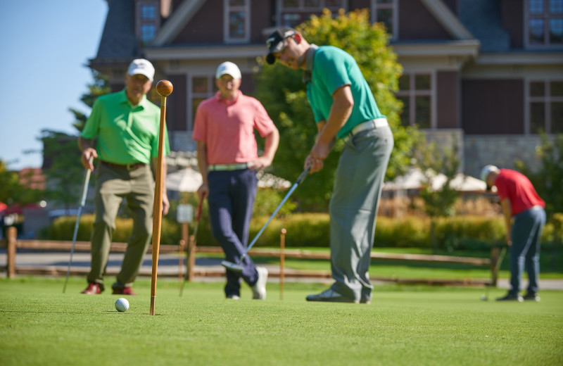 Golf at Crystal Mountain Resort.