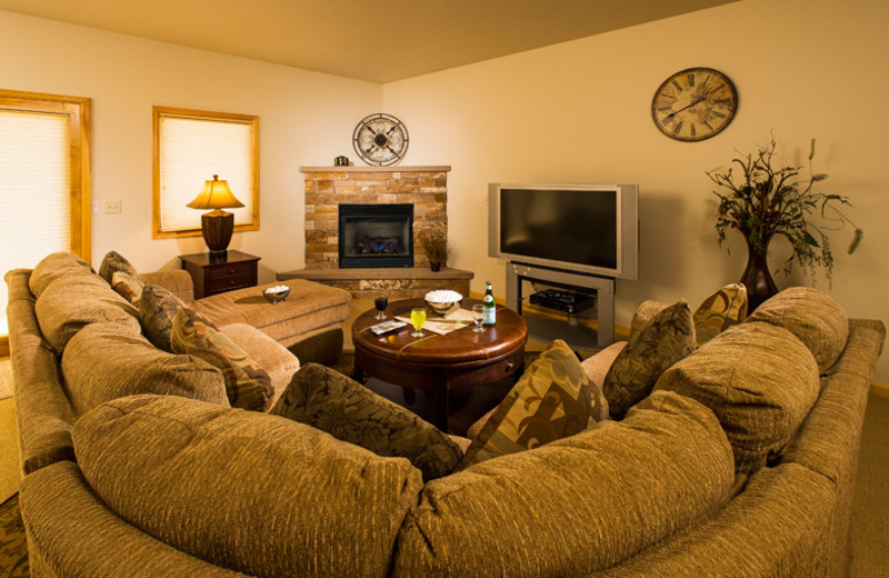 Condo Living Room at The Stanley Hotel