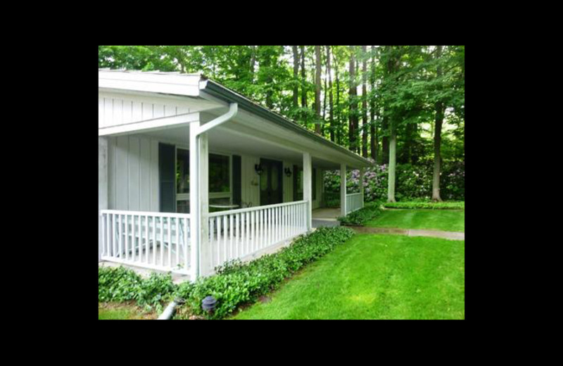 Rental exterior at Michigan Vacation Rentals.