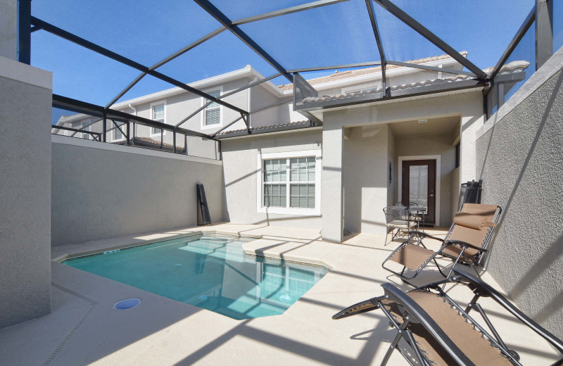 Rental pool at Vacation Pool Homes.