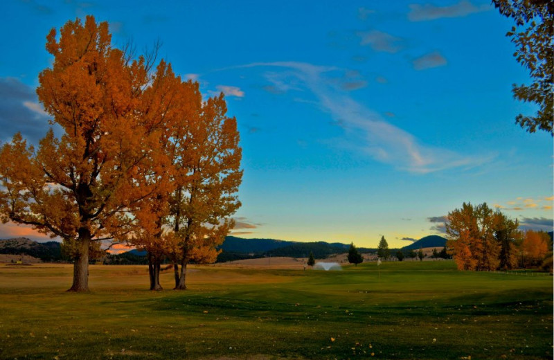 Scenic views at Fairmont Hot Springs Resort.