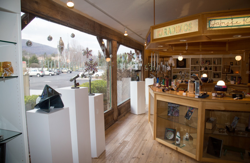 Gift shop at Emerson Resort & Spa.