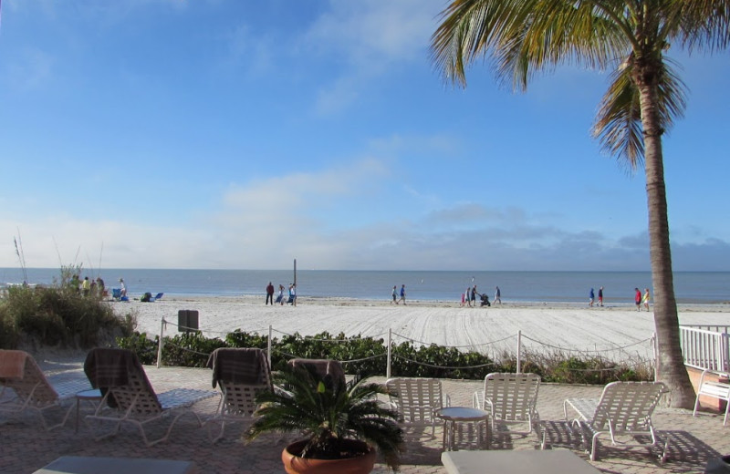 Beach at Edison Beach House.