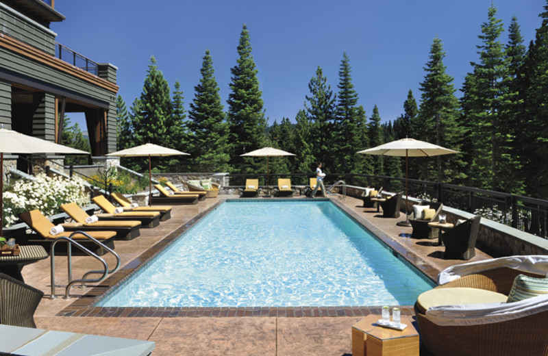 Spa pool at Ritz-Carlton Lake Tahoe.