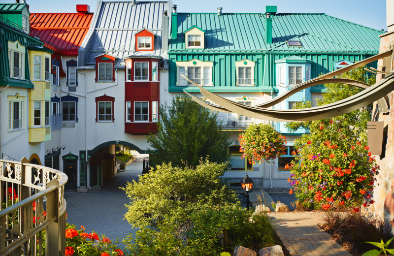 Exterior view of Fairmont Tremblant Resort.