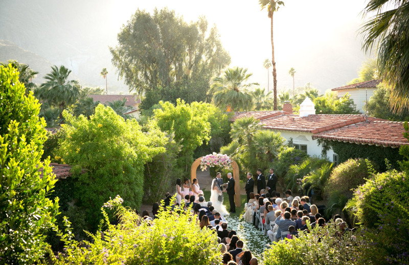 Weddings at Colony Palms Hotel.