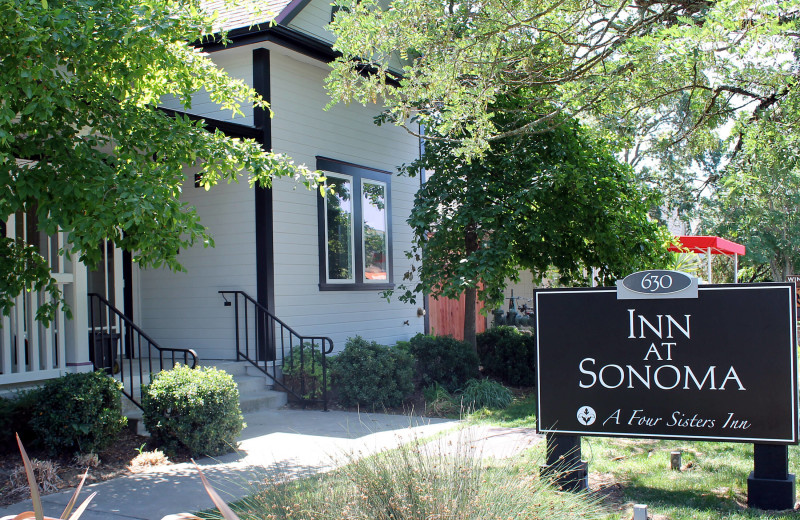 Exterior view of Inn at Sonoma, A Four Sisters Inn.