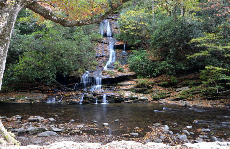 Waterfall near Folkestone Inn B