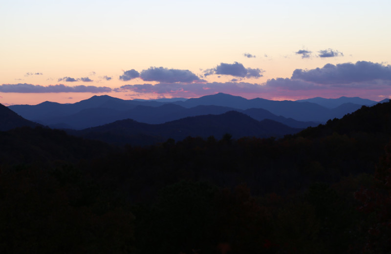 Beautiful views at Rock Creek Cabins