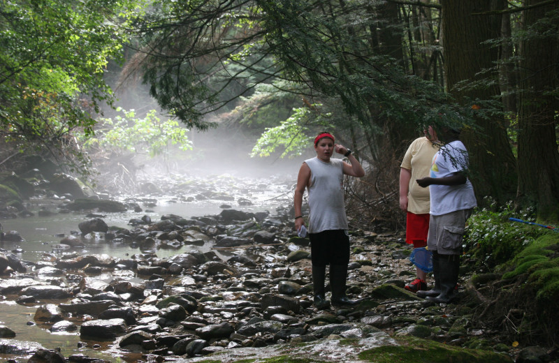 Fishing at Common Ground Center.