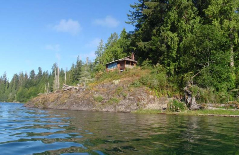 Lake view at Lochaerie Resort.