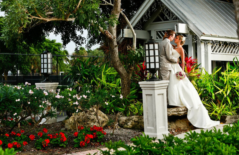 Wedding couple at Casa Ybel Resort.