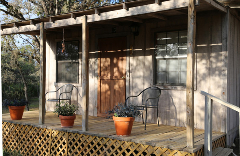 Cabin exterior at West 1077 Guest Ranch.