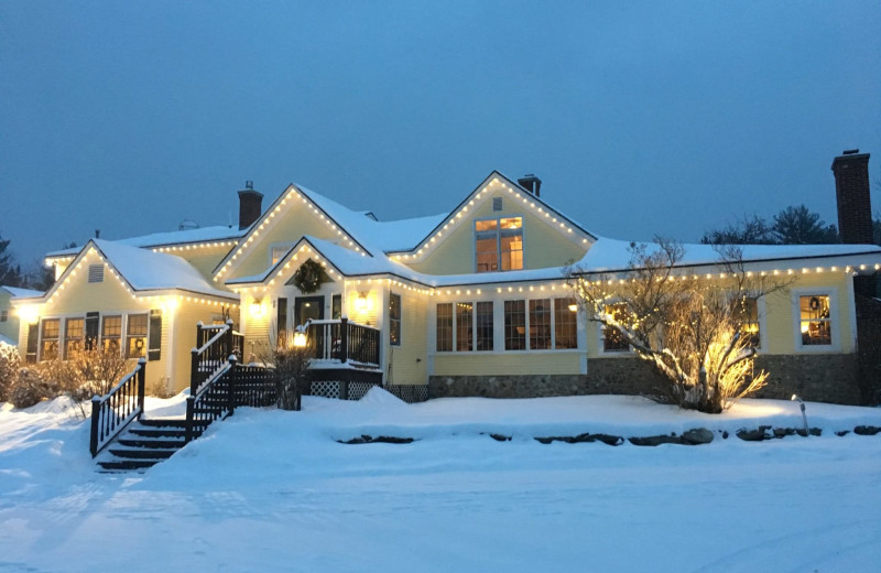 Winter at The Red Clover Inn & Restaurant.