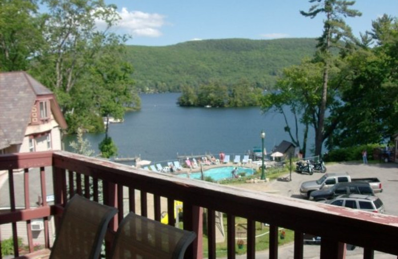 Lake view at Boulders Resort.