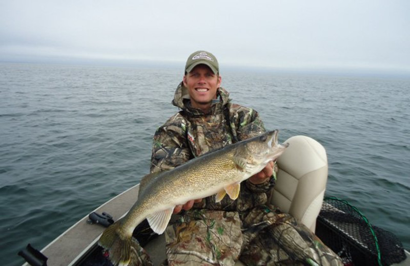 Fishing at The Red Door Resort.