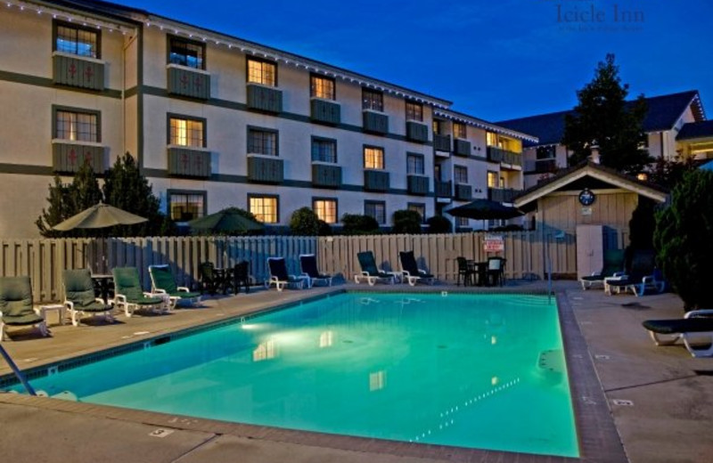 Outdoor Pool at Icicle Village Resort