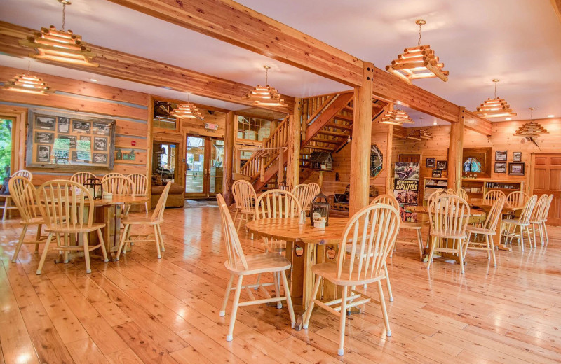 Meeting space at Mountain Springs Lodge.