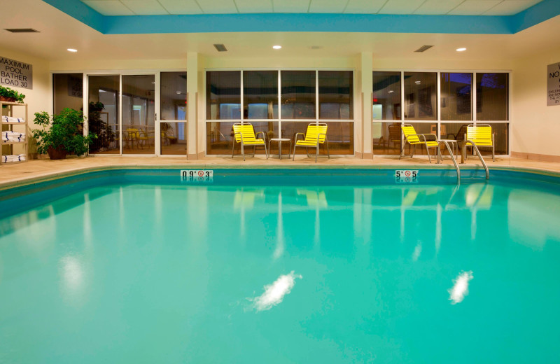 Indoor pool at The Fairfield Inn by Marriott Evansville West.