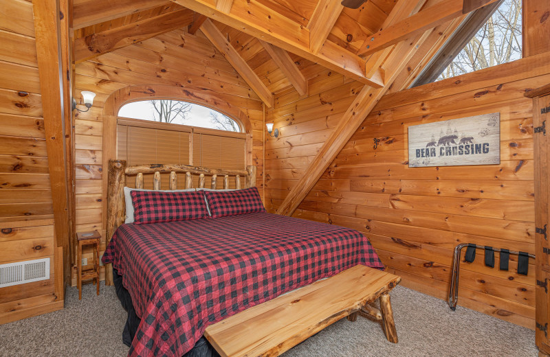 Bedroom at American Patriot Getaways - Livin' Simple.