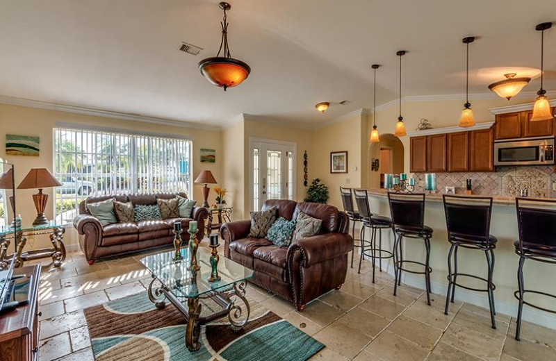 Rental living room at Belloise Realty.