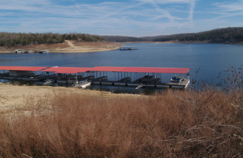 Lake view at Oak Ridge Resort.