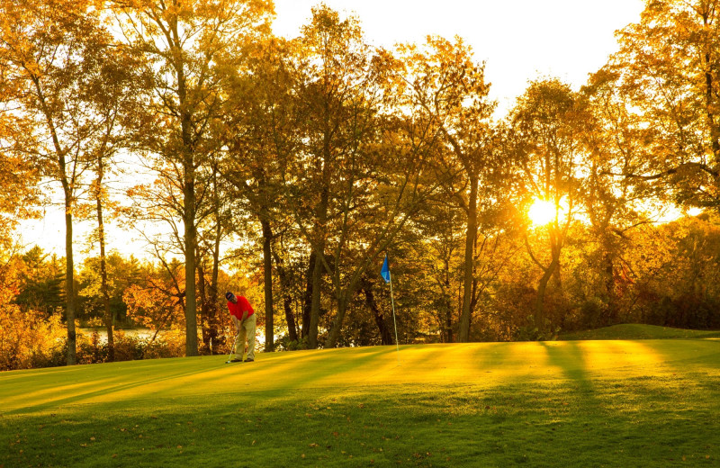 Golf course at Ruttger's Bay Lake Lodge.