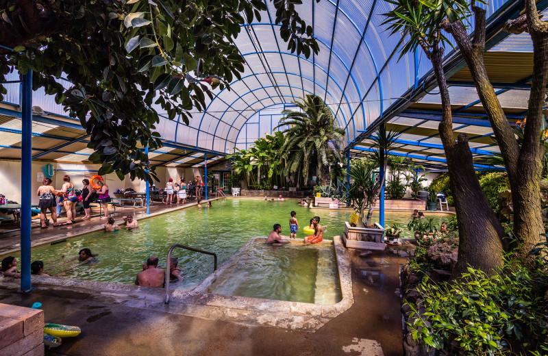 Indoor pool at Indian Hot Springs.