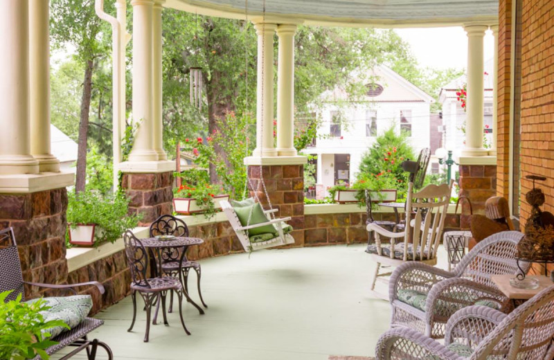 Porch at 1890 Williams House Bed and Breakfast.