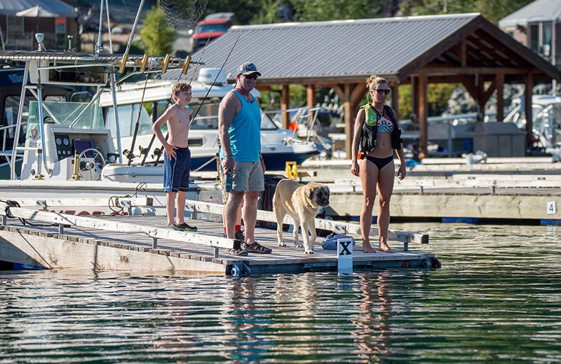 Dock at Nootka Marine Adventures.