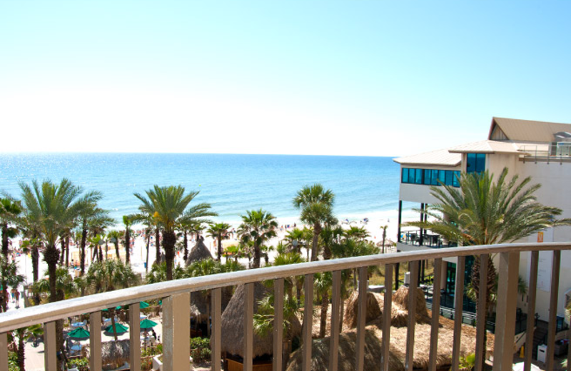 Beach view at Holiday Inn Resort.