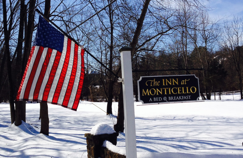 Winter at Inn at Monticello.