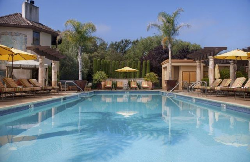 Outdoor pool at Villagio Inn and Spa.