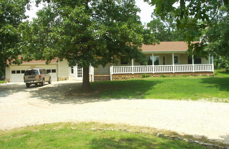 Guest House exterior at Rockin Z Ranch.