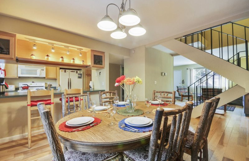 Rental kitchen at Stay in Lake Tahoe.