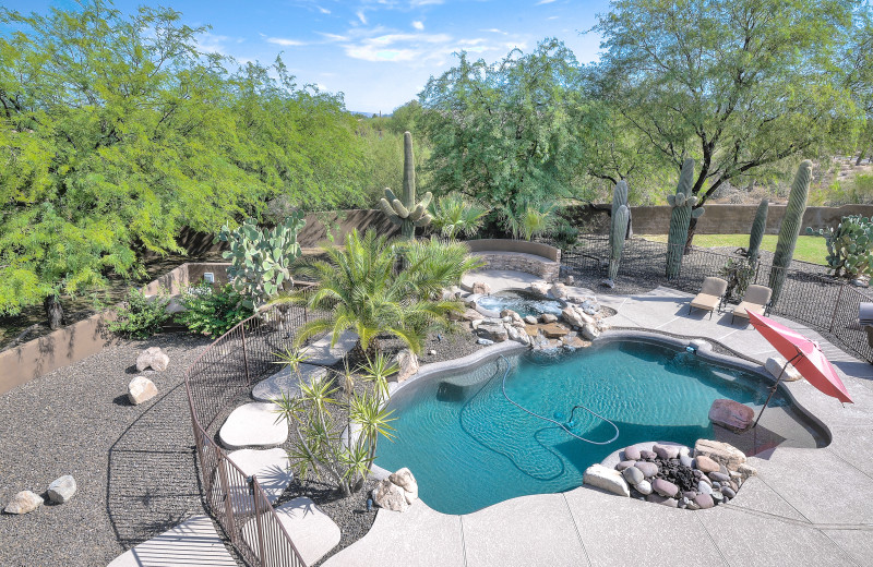 Rental pool at Arizona Vacation Rentals.