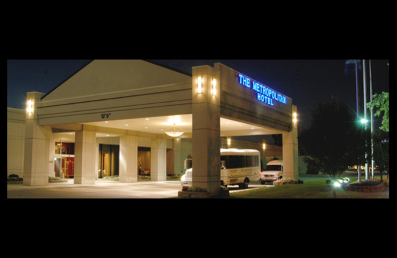 Exterior view of The Metropolitan Hotel.